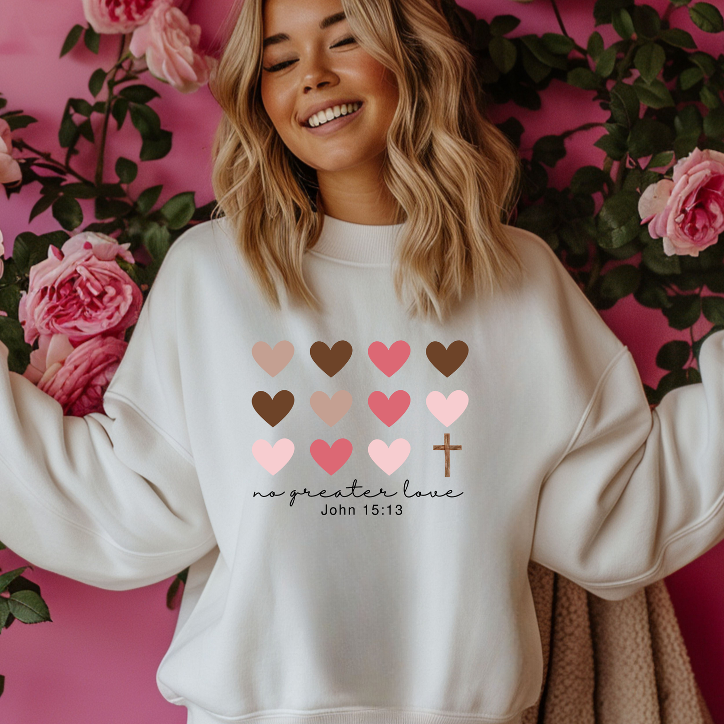 No Greater Love- Women's Crewneck