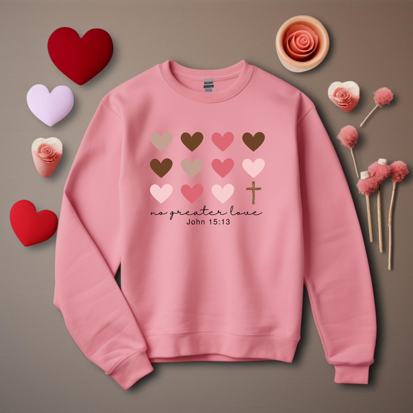 No Greater Love- Women's Crewneck