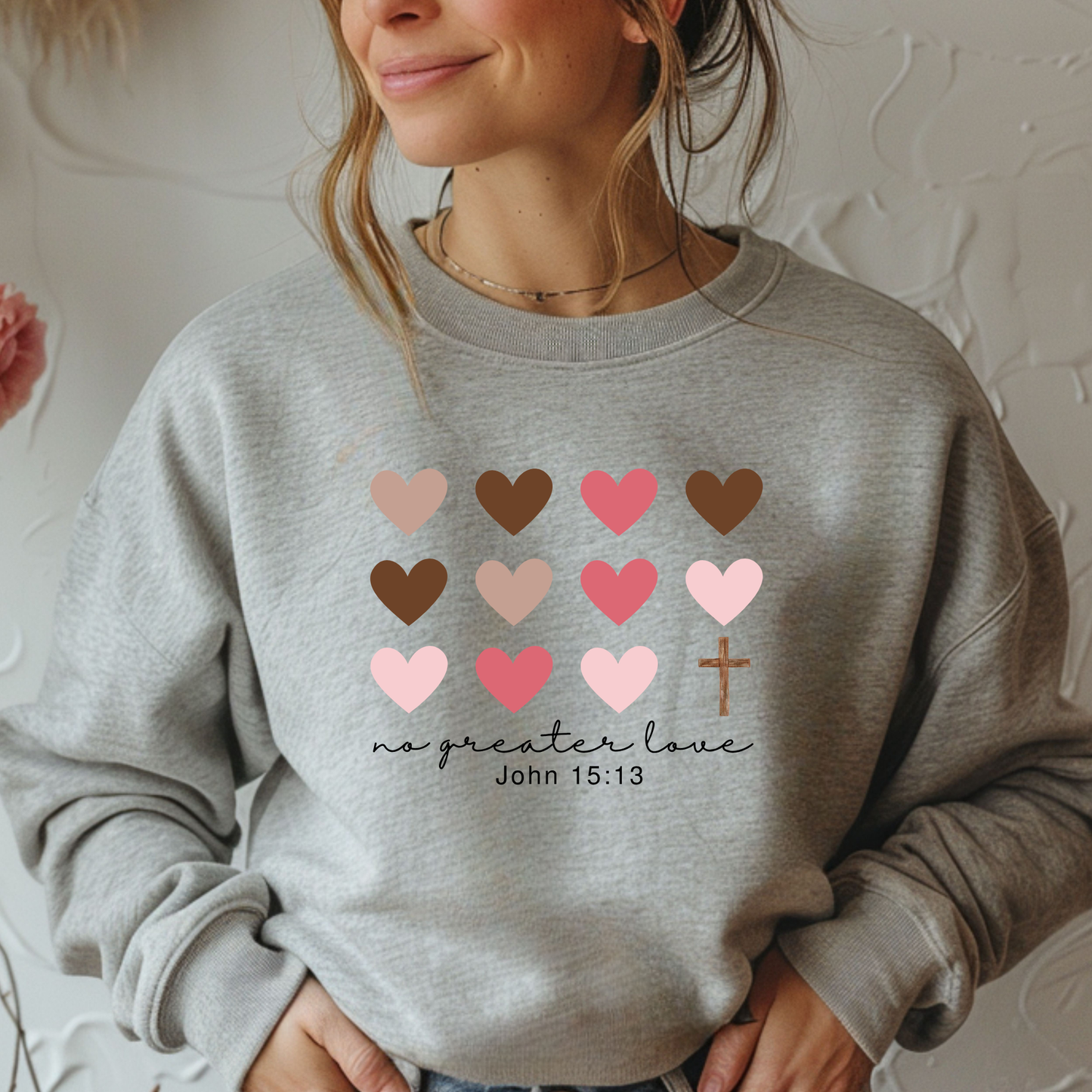 No Greater Love- Women's Crewneck