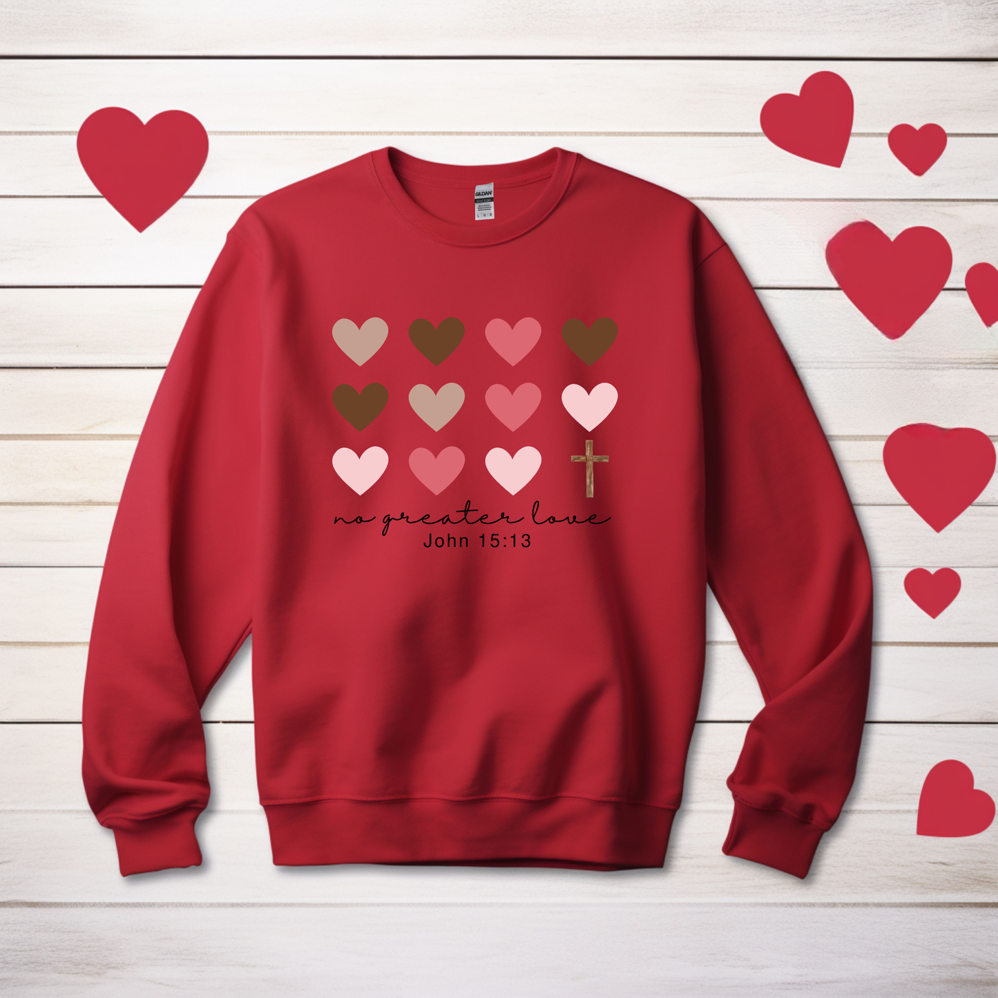 No Greater Love- Women's Crewneck