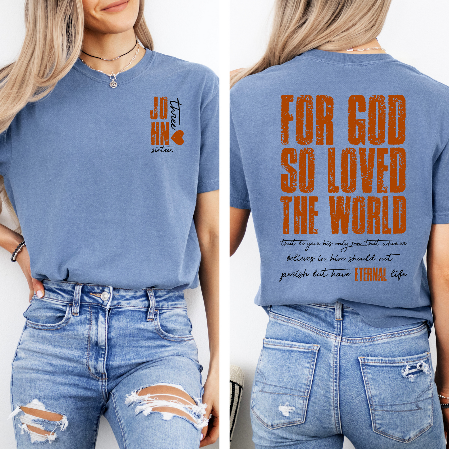 John 3:16- Women's Shirt