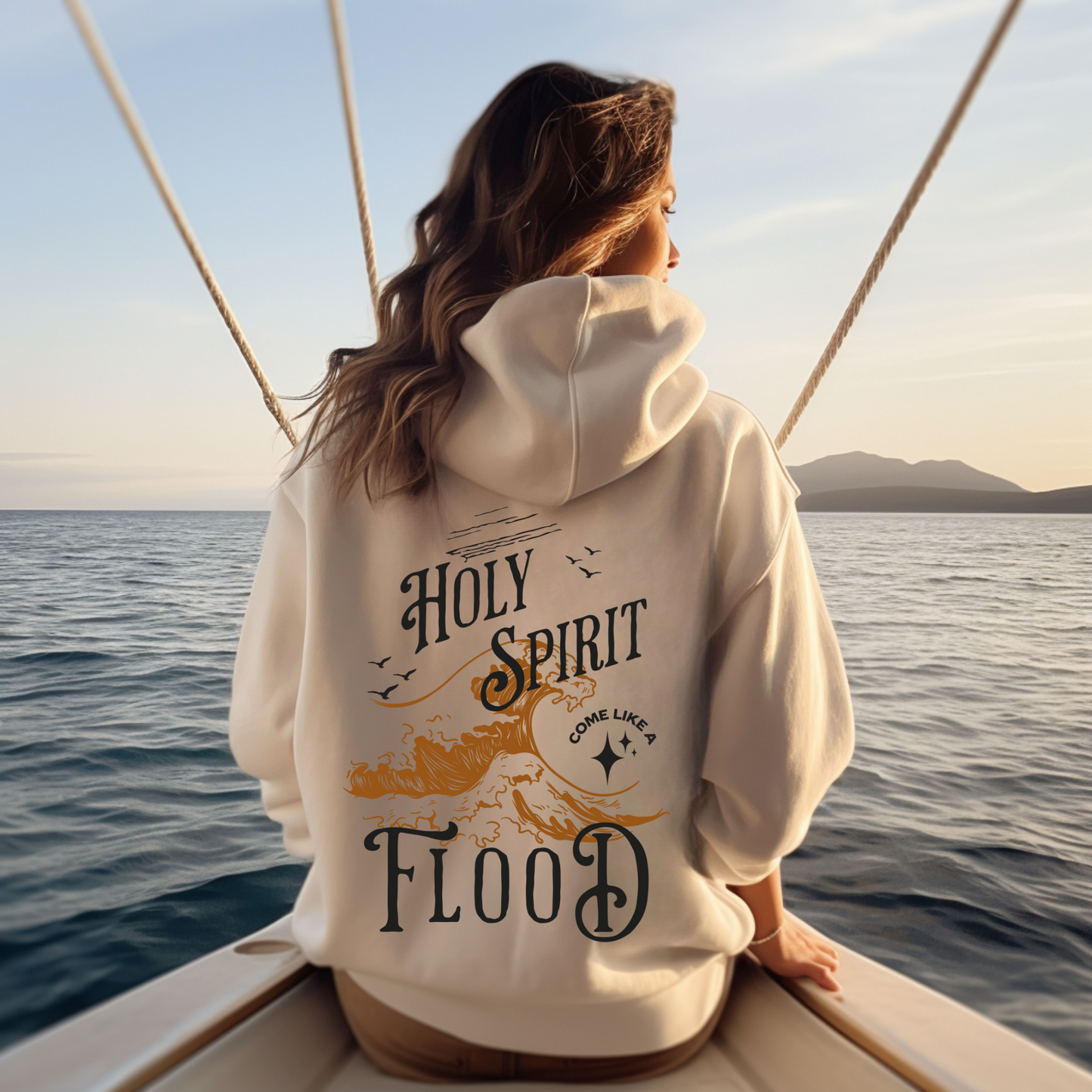 Holy Spirit Come Like A Flood- Women's Hoodie